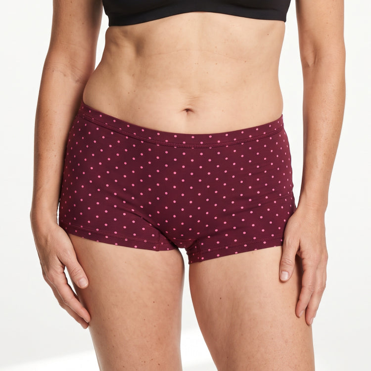 Bamboo-Fiber Ultra-Soft & Breathable Panties (Boyshort)